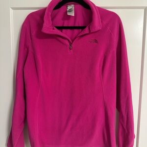 The North Face Magenta Fleece Jacket